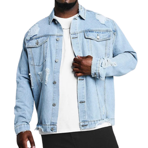 Chaqueta Vaquera para Hombre Talla Grande, Tela al por Mayor, Personalizable, Muestra Gratuita, Mejor Calidad - Product Image 3