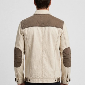 Camisa Chaqueta Deportiva Impermeable de Lona para Hombre, Color Personalizado, con Capucha, Bolsillos Delanteros con Logotipo, Corte Regular, Estilo Invernal - Product Image 2