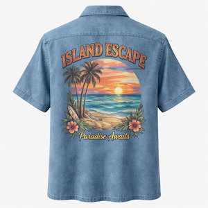 Camisas de Ocio Personalizadas al por Mayor para Hombre - 100% Algodón, Directo de Fábrica y Proveedor - Product Image 2