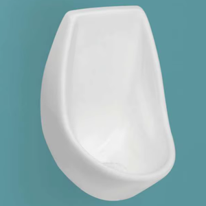 Urinoir mural en céramique moderne pour hommes, idéal pour les toilettes d'hôtels et d'écoles, portable, 280x280x405mm - Product Image 2