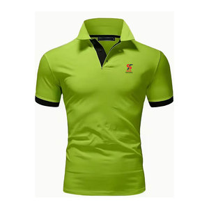 Polo pour homme Solid Trader, coutures durables, tissu léger, sensation fraîche toute la journée, style agréable, vêtement pratique au quotidien - Product Image 1