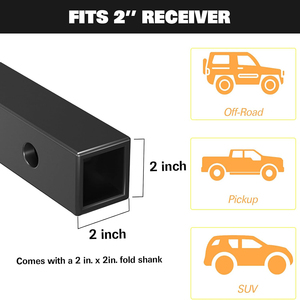 Portaequipajes para Remolque, 60x22 Pulgadas, Acero Resistente, Capacidad de 500 lb, para SUV, Camioneta, Automóvil GAPCGC001 - Product Image 5