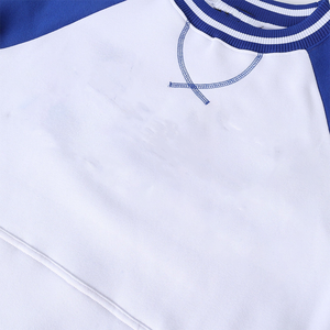 Sudadera de Cuello Redondo de Forro Polar Blanco de la Fraternidad ZPB, Bordada, Clásica y Cómoda, 100% Algodón, Sudadera de Invierno para Hombre y Mujer, Ropa Universitaria - Product Image 2