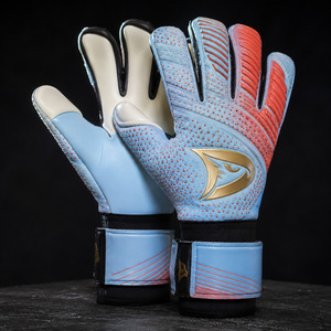 Guantes de portero de fútbol para todo tipo de clima con máxima adherencia de Dravelle Industry, con látex de contacto de 3.5 mm y corte híbrido. - Product Image 3