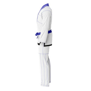 Ensembles d'uniformes de Taekwondo personnalisables avec logo, en polyester/coton, séchage rapide, design résistant, option ceinture - Product Image 2