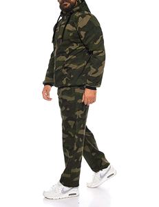 Sweatsuit Hoodie Tracksuit Sets Casual Camo Latest New Custom Fashion Tracksuit Wholesale. - Product Image 3