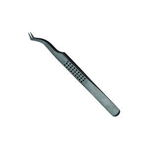 Precision Stainless Steel Eyelash Tweezers <b>Smooth</b> Tip Volume Lash Extension <b>Tool</b> at Competitive Prices - Product Image 2