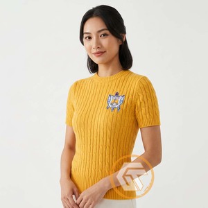 เสื้อกั๊กอะคริลิคปักลาย Sigma Gamma Rho แบบสั่งทำพิเศษ ติดกระดุมด้านหน้า สำหรับฤดูหนาว คุณภาพสูง คอวี สำหรับผู้หญิง - Product Image 2
