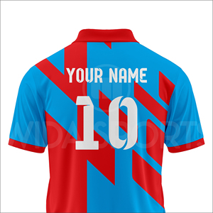 Custom Cricket Jersey Shirt Sublimation Team Uniform Breathable Quick Dry Cricket Apparel Wholesale Sportswear Manufacturer - Product Image 5