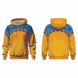Hot Selling Wholesale Custom Printing Sublimated Knitted <b>Lined</b> <b>Hoodie</b> Autumn Waterproof Polyester/cotton <b>Fleece</b> Casual Stylish - Product Image 6