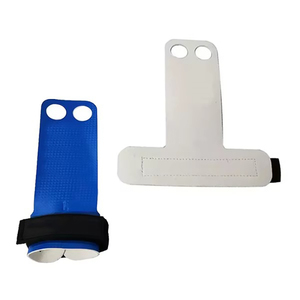 Poignées de gymnastique professionnelles de haute qualité pour la musculation et l'entraînement en salle de sport avec protège-paume en cuir personnalisé - Product Image 4