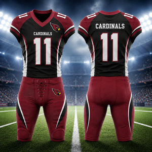 Ensemble de maillot de football américain des Eagles, 17 pièces, sublimé, col en V, manches courtes, ajusté, anti-humidité, pantalon uniforme blanc et vert - Product Image 6