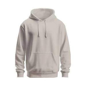 Sudadera con Capucha para Hombre STELLAR Blanca, Forrada de Felpa, Tejida, Corte Regular, 100% Algodón, Ecológica, Transpirable, Ropa de Invierno - Product Image 1