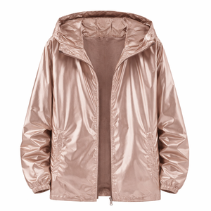 Chaqueta con Capucha Gruesa y Brillante de Camuflaje para Hombre, con Logotipo Frontal, para Fiestas y Discotecas, Manga Larga - Product Image 3