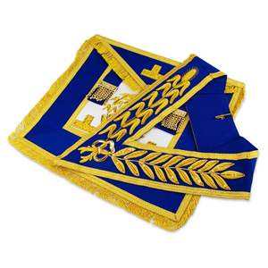 NESTA SPORTS Regalia Masónica: Collar y Mandil de la Gran Logia FD, de la mejor calidad, Regalia Bordada a Mano del Arco Real - Product Image 1