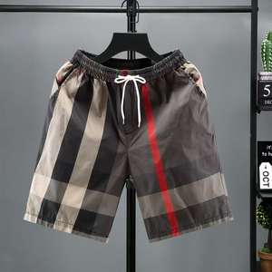Shorts Casuales para Hombre al por Mayor, 100% Poliéster, Cintura Media, Transpirables, con Bolsillos, Estampados, para Playa y Verano - Product Image 2