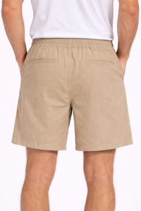 Shorts Clásicos de Verano para Hombre, Ligeros, Transpirables, Mezcla de Algodón, Cintura con Cordón Ajustable, Cómodos para Uso Diario, Cintura Elástica - Product Image 3