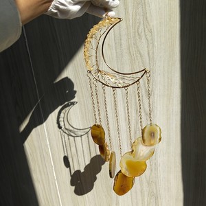 <b>Crystal</b> Round Handmade <b>Tree</b> of Life Pattern Feng Shui Theme Wind Chime for Home Decor Hanging Seven Chakra - Product Image 4