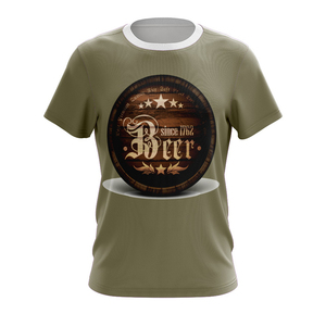 เสื้อยืดแขนสั้นคอวีทรงสปอร์ตสำหรับผู้ชาย สีดำลายทางสีส้ม แห้งเร็ว ผ้าถักโพลีเอสเตอร์ ทรงปกติ - Product Image 5