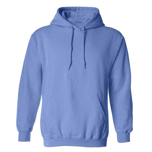 Sweat-shirt à capuche en molleton vert foncé pour homme, coupe classique, pull décontracté avec poche, couleur unie, tricoté, manches longues, vêtement d'automne - Product Image 5