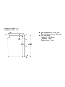 Horno Eléctrico Doble Empotrado Bosch Serie 4 NBS533BB0B - Product Image 3