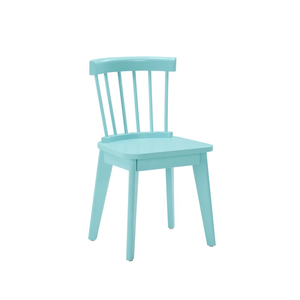 ชุดเฟอร์นิเจอร์ห้องเด็กเล่นทำจากไม้ทนทานเป็นมิตรกับสิ่งแวดล้อมสำหรับเด็กวัยหัดเดินเด็กก่อนวัยเรียนดีไซน์ทันสมัยโต๊ะสีฟ้าเก้าอี้สีขาว - Product Image 6