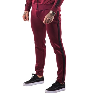 Chándal de moda ajustado de alta calidad para hombre, diseño personalizado, Top de bloque de color de dos tonos, último chándal de temporada de invierno - Product Image 4