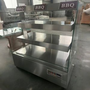 <span class=keywords><strong>Carrefour</strong></span> Premium Exhibidor Calentado para Ajo Camarón Relleno Setas Aperitivos Estaciones y Deli Exhibidores - Product Image 1