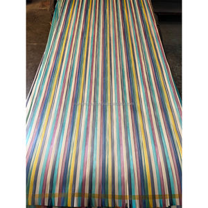 Placage de papier Hinoki arc-en-ciel IRODORITAI teinté breveté, avec support en papier Washi non tissé, finition texturée flexible - Product Image 4