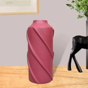 Vase à fleurs en fer forgé fait main, support floral haut de gamme pour table à manger, table basse, console, chambre, salon, hôtel - Product Image 4