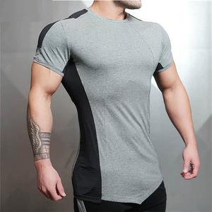 Camiseta Deportiva Ecológica de Secado Rápido con Cuello en V para Hombre, Personalizable con Marca, Ligera, de Alto Rendimiento Atlético, ODM OEM - Product Image 2