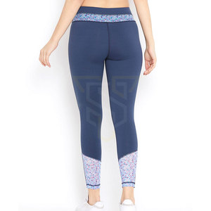 Legging de yoga pour femme de haute qualité, longueur intégrale, motif uni, respirant, taille élastique, fabrication sur mesure, vente en gros, legging professionnel - Product Image 2