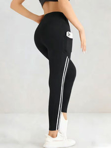 Women's Hip Lift High Waist Yoga <b>Leggings</b> pants High Elastic Quick Dry Gym Running Fitness Athletic <b>leggings</b> Pants sport wear - Product Image 3