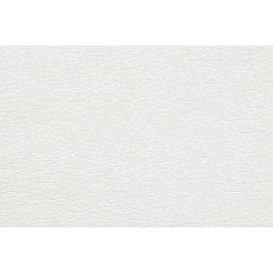 Extra Large 1pc ottomana per soggiorno in pelle bianca con gambe in metallo elegante sgabello e ottomana - Product Image 5