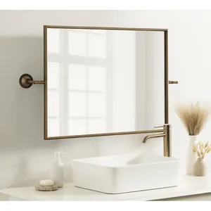 Premium Handmade Metal <b>Wall</b> <b>Mirror</b> Modern Elegant Accent <b>Mirror</b> for Luxury Hotel Resort Bedroom Living Room Entryway Interior - Product Image 1