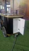 Mvckyi Food Bike Ice Cream Bikes à vendre Charcuterie Mobile Cart Ice Cream Cart Electric Collapsable Snack Cart