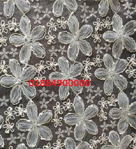 Tissu de dentelle à sequins de luxe, maille brodée brillante pour robe de mariée, vêtements de soirée, couture, vente en gros - Product Image 3