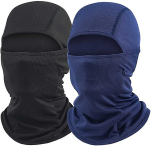Masque thermique de ski d'extérieur, balaclava à un trou, masque facial intégral coupe-vent respirant unisexe multi-usages pour le froid - Product Image 1