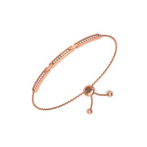 Pulsera ajustable de plata de ley con dijes colgantes finos para mujer, regalos de joyería personalizados y moda diaria - Product Image 4