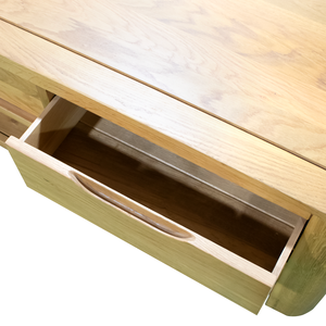 Mesa de centro certificada de madera de pino tradicional moderna personalizable, cajones de estante abierto, muebles de sala de estar, modelo de diseño OEM - Product Image 4