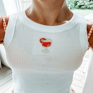 เสื้อครอปท็อปผู้หญิงปักลูกปัดสไตล์วินเทจ งานแฮนด์เมดสุดหรู ปรับแต่งได้ NOVA STAR CRAFT ชุดแต่งงาน - Product Image 4