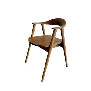 Sillas de exterior hechas de madera de teca con un acabado impecable y suave, con un diseño simple y minimalista. - Product Image 4