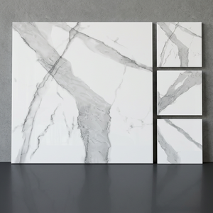 Baldosas de Porcelana para Interiores, 600x600mm, 20mm de Grosor, Acabado Brillante, Diseño Moderno, Adhesivas para Baño y Uso en Exteriores - Product Image 1