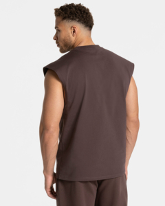 Wholesale Customization High Quality Plain Breathable Cotton Men's Tank Tops - Product Image 5