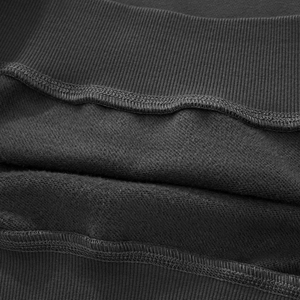 Sweat-shirt à col rond délavé à l'acide pour hommes et femmes, style vintage streetwear, impression de logo personnalisée, fabricant - Product Image 5