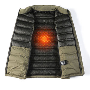 Chaleco de equitación de invierno cálido para hombre, impermeable, transpirable, de lona, sin mangas, talla grande, para uso ecuestre - Product Image 6