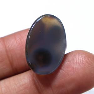 หินโมราอะเกตเจียระไนแบบหลังเบี้ยอะเกตตามธรรมชาติกำไลข้อมือหินอาเกตแบบเรียบขายส่งสำหรับหินอัญมณี - Product Image 3