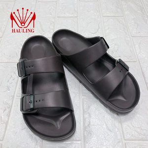 Fabricant de sandales confortables à double sangle en EVA avec amorti doux, produisant des tongs et des pantoufles pour les importateurs en gros. - Product Image 6