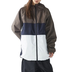 Cheap High Quality Custom Casual Knitted Windbreaker Jacket with Embroidery Windproof for Men and Women Jackets - Product Image 1
