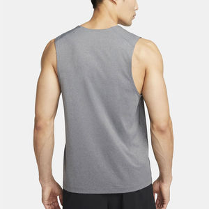 เสื้อผ้าออกกำลังกายแห้งเร็ว เสื้อกล้ามผู้ชายสำหรับขาย ผู้ผลิตที่ดีที่สุด รับทำโลโก้ เสื้อกล้ามออกกำลังกายผู้ชายพร้อมไซส์ที่กำหนดเองได้รวดเร็ว - Product Image 3